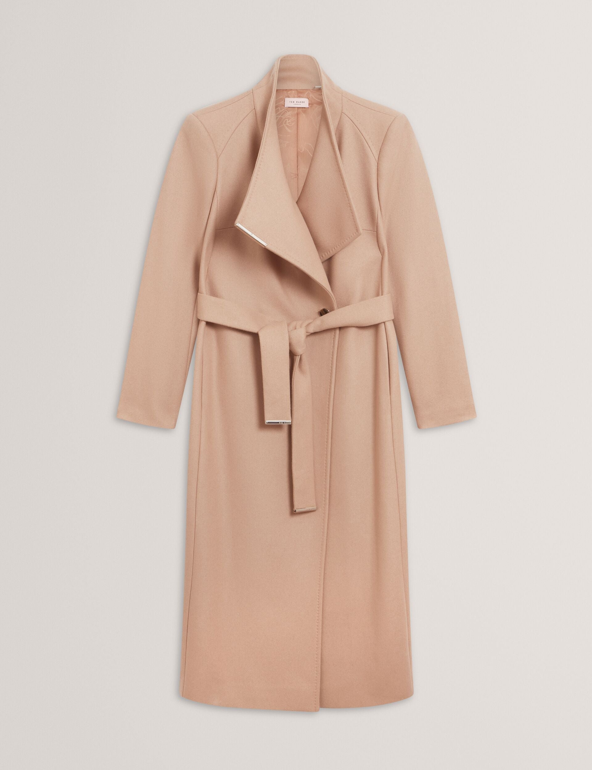 Women|Sale ROSELL Longline Belted Wool Wrap Coat - Ted Baker