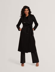 Women|Sale ROSELL Longline Belted Wool Wrap Coat - Ted Baker