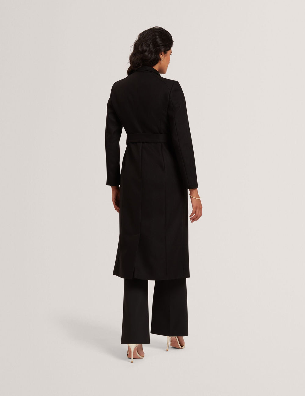 Women|Sale ROSELL Longline Belted Wool Wrap Coat - Ted Baker