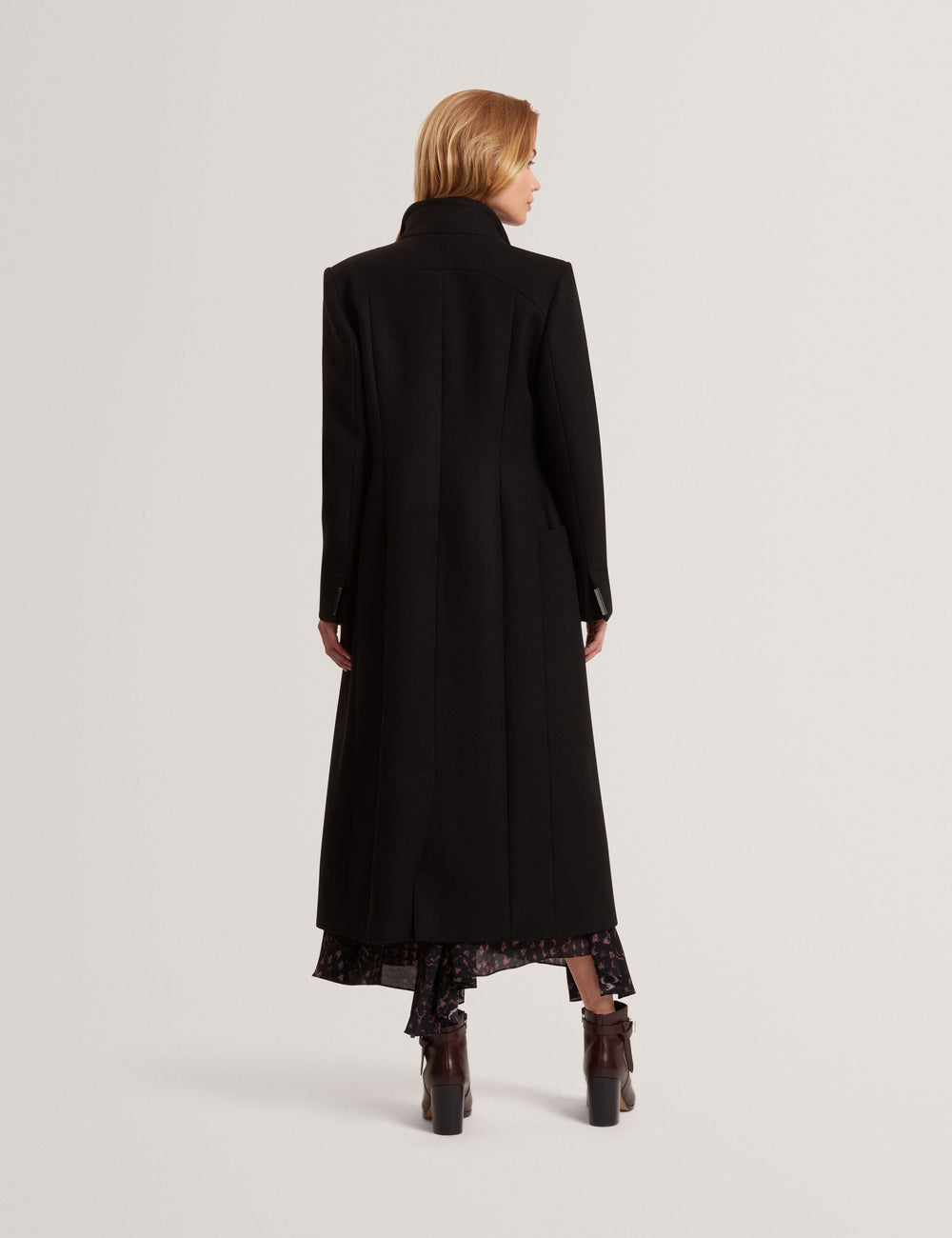 Women|Sale MINDEE Wool Rich Hourglass Longline Wrap Coat - Ted Baker