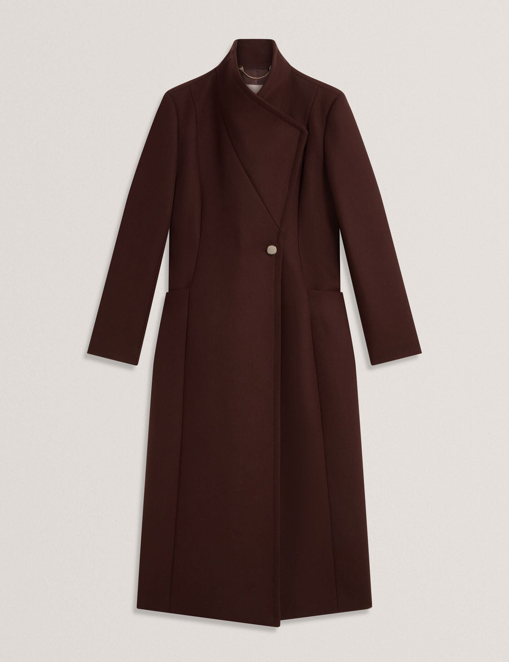 Women|Sale MINDEE Wool Rich Hourglass Longline Wrap Coat - Ted Baker