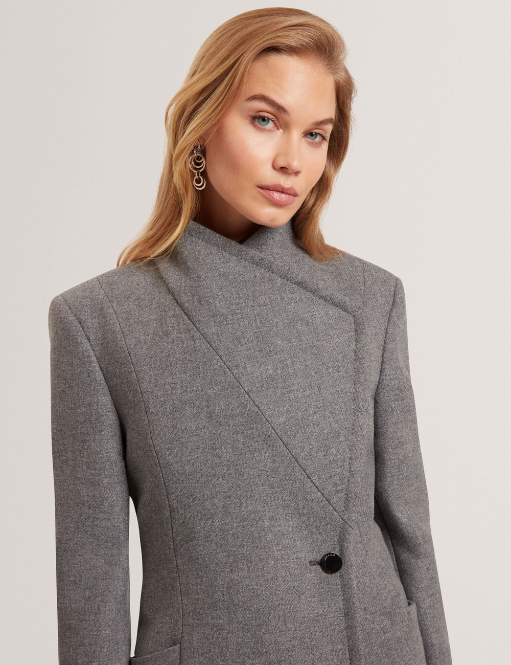 Women|Sale EVIGNA Wool Rich Hourglass Short Wrap Coat - Ted Baker