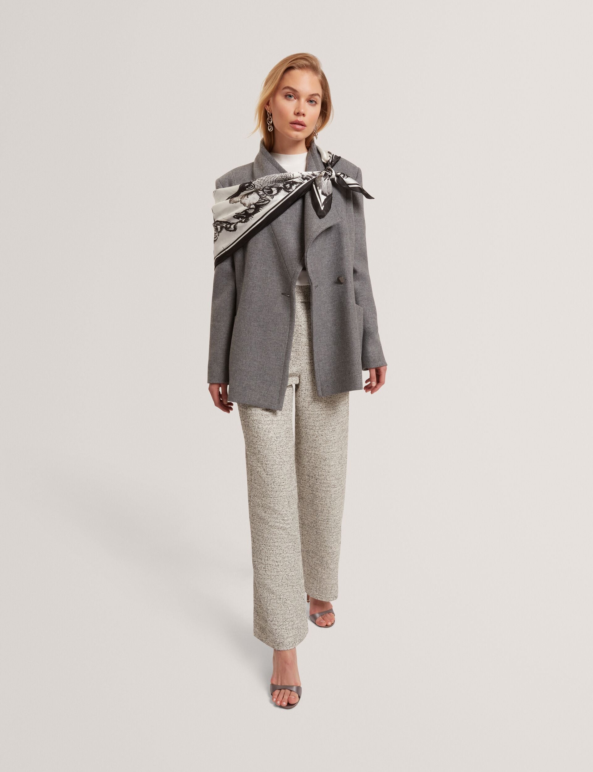 Women|Sale EVIGNA Wool Rich Hourglass Short Wrap Coat - Ted Baker