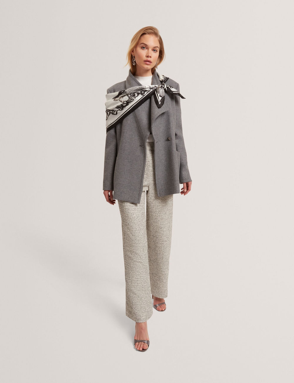 Women|Sale EVIGNA Wool Rich Hourglass Short Wrap Coat - Ted Baker