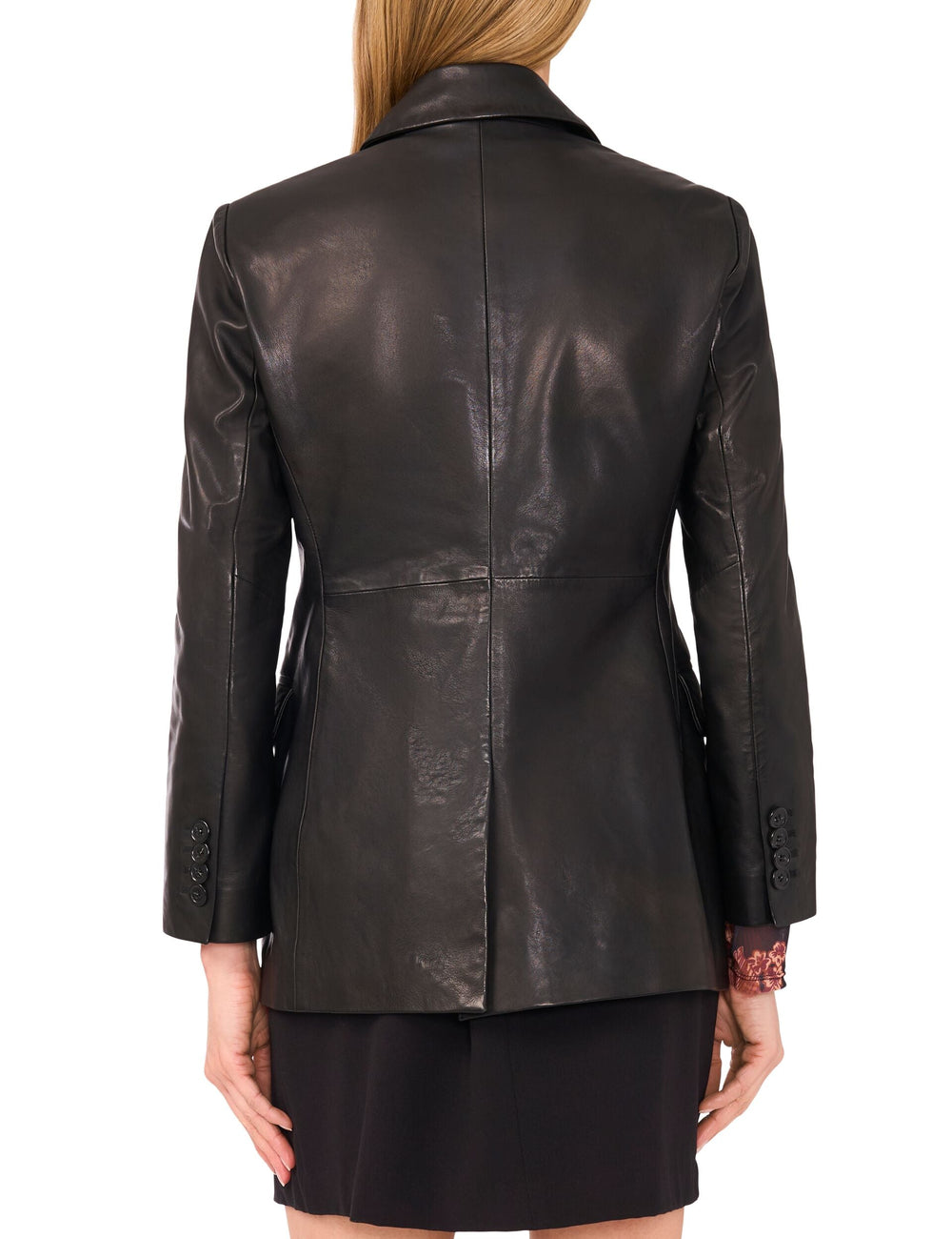Women LYNDE - Leather Single Breasted Blazer - Ted Baker