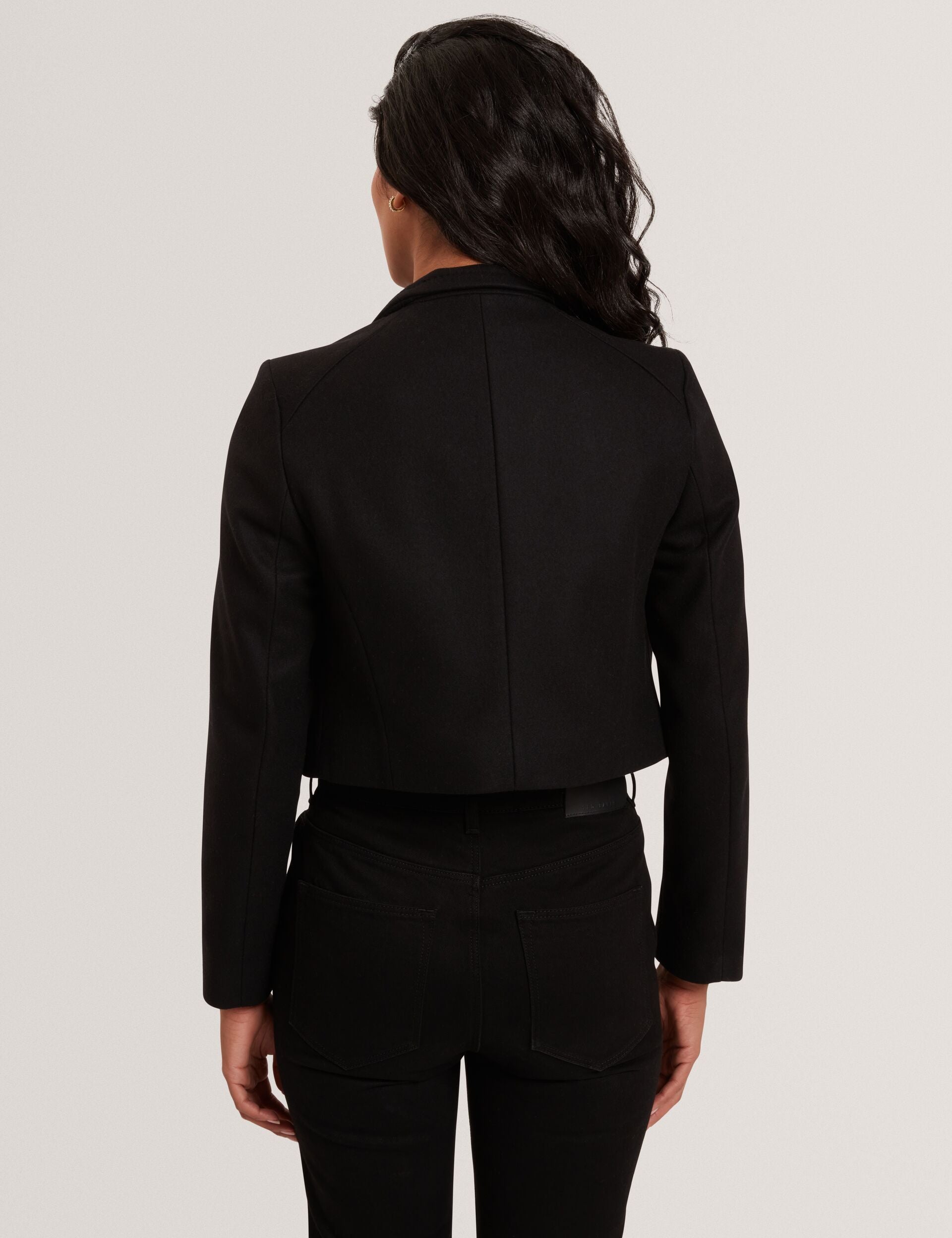 Women|Sale ROSECEE Tailored Cropped Wool Wrap Jacket - Ted Baker