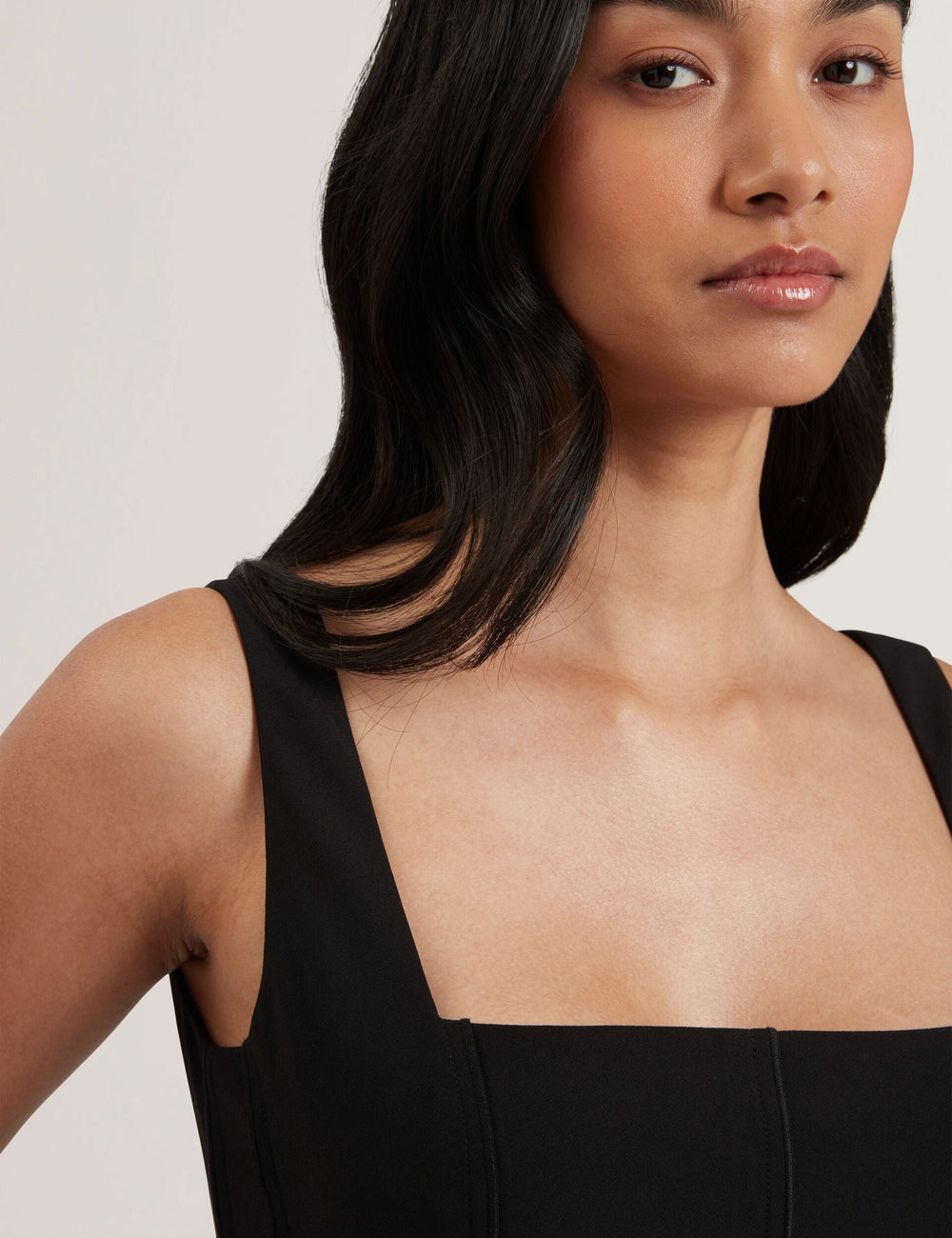 Women INUJ - Panelled Wide Leg Tailored Jumpsuit - Ted Baker