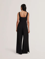 Women INUJ - Panelled Wide Leg Tailored Jumpsuit - Ted Baker