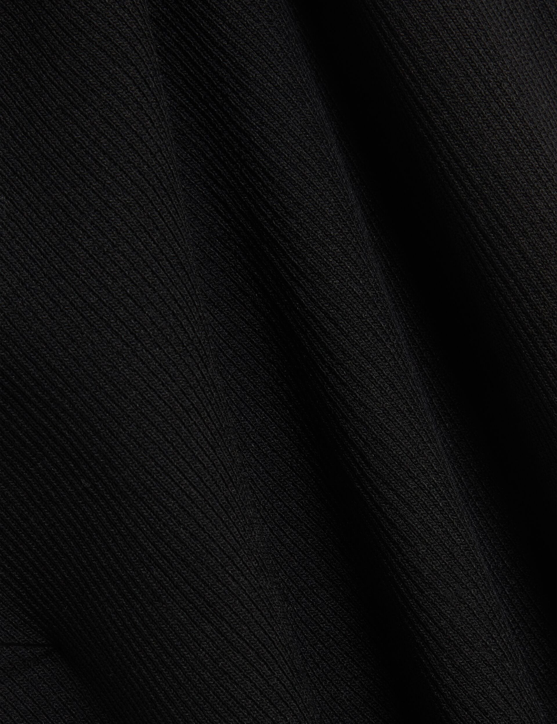 Women MAXI SKIRT WITH RIB - Black - Ted Baker