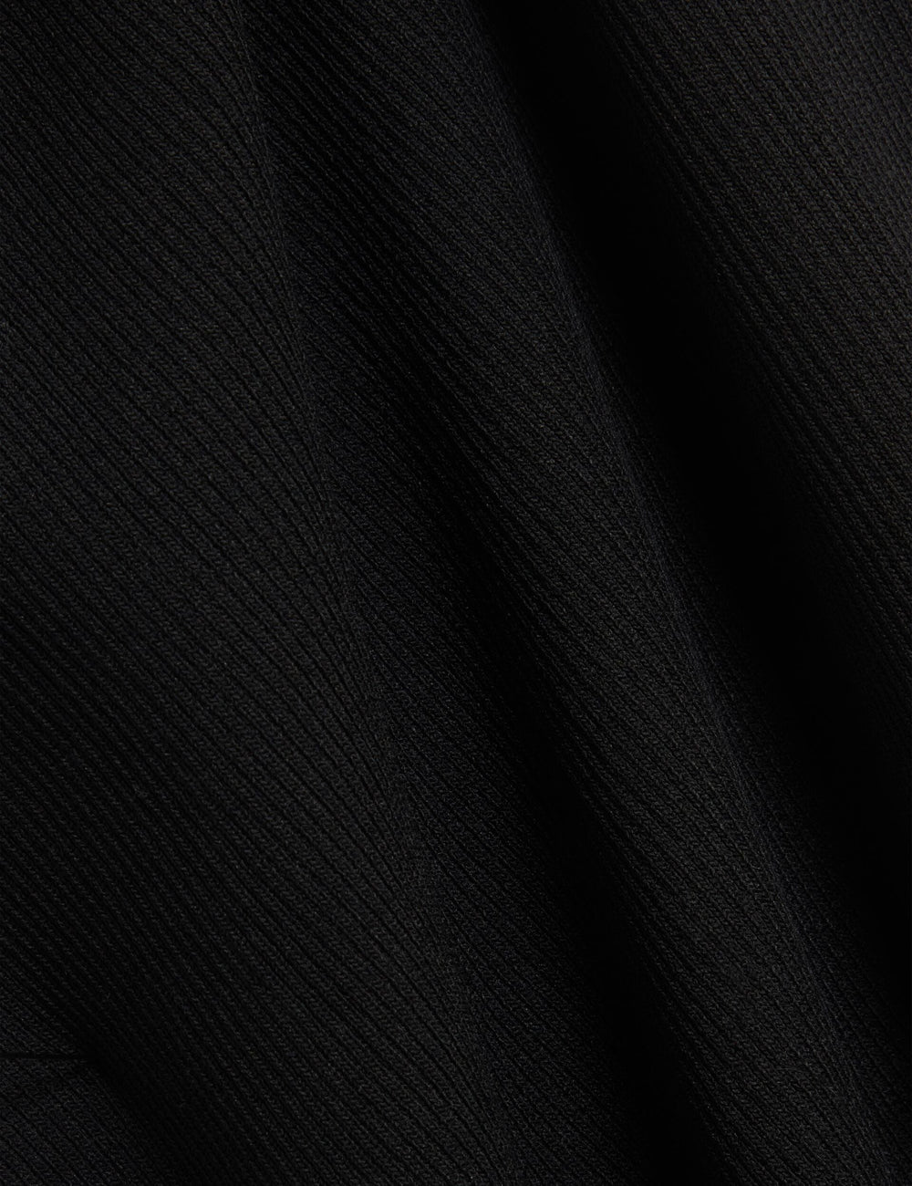 Women MAXI SKIRT WITH RIB - Black - Ted Baker
