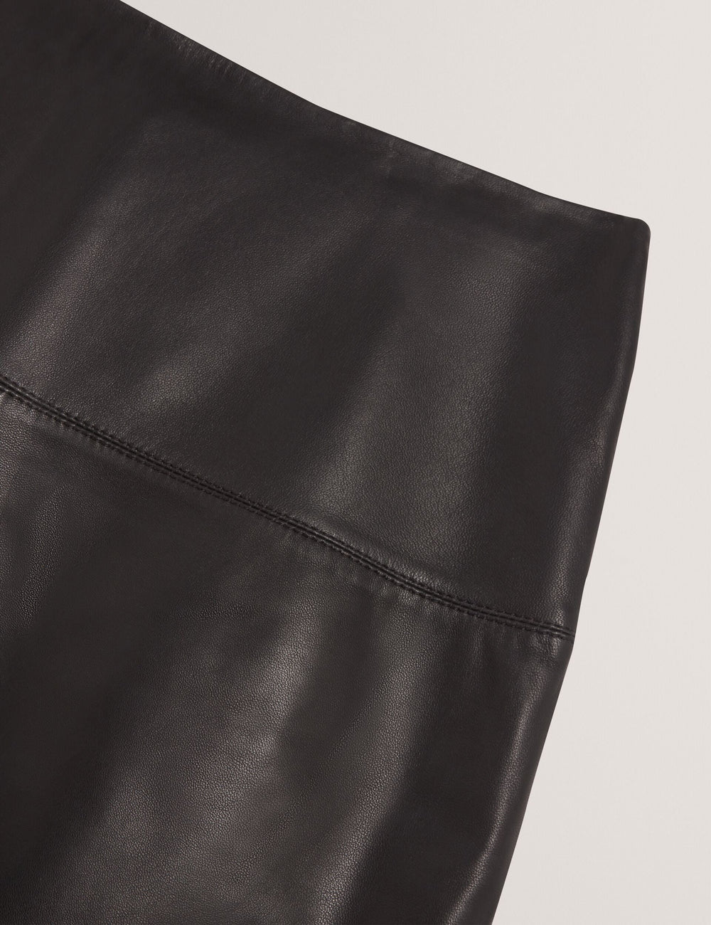 Women VALIAT - A-Line Leather Mini Skirt - Ted Baker