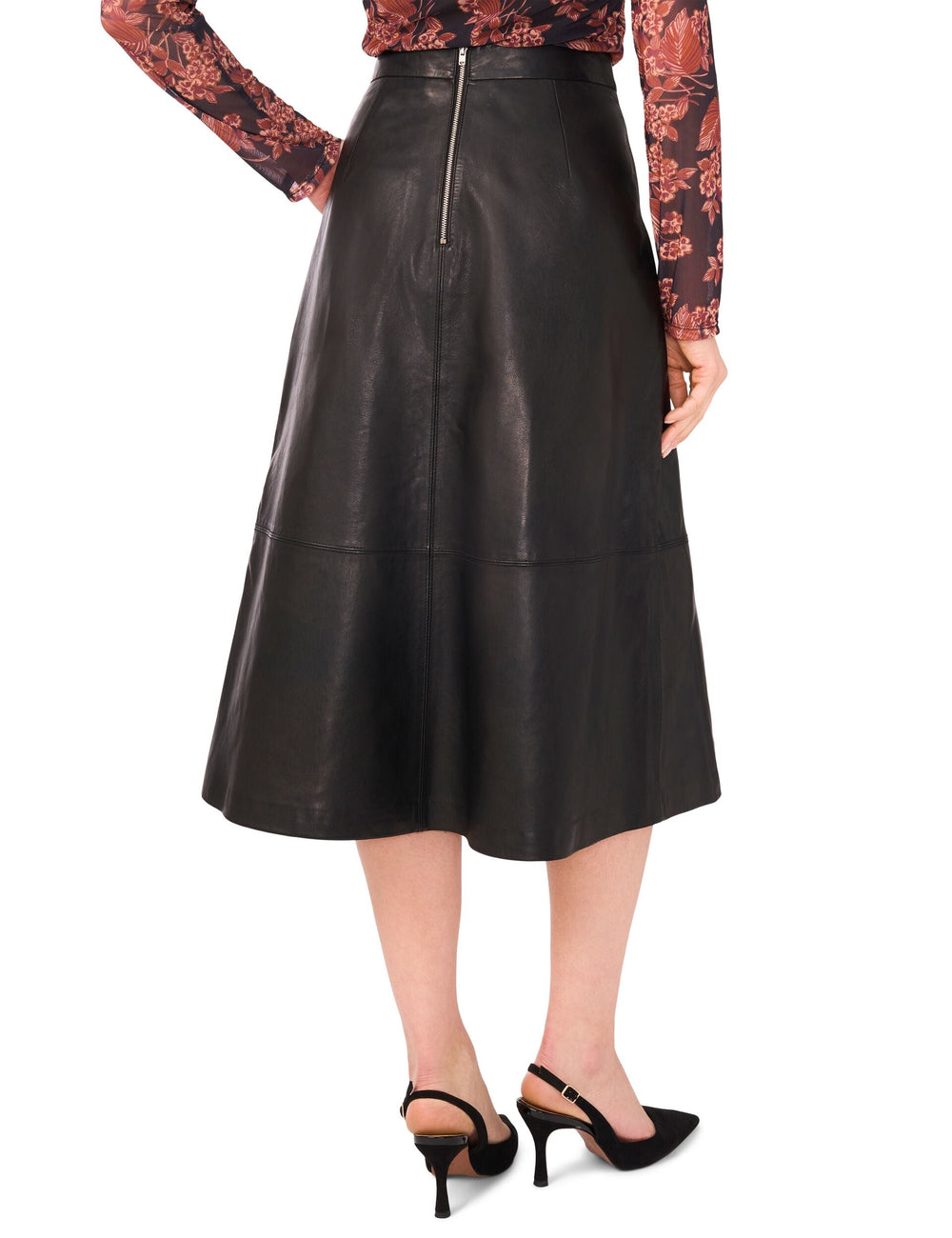 Women LYNDELLE - Leather Maxi Skirt - Ted Baker