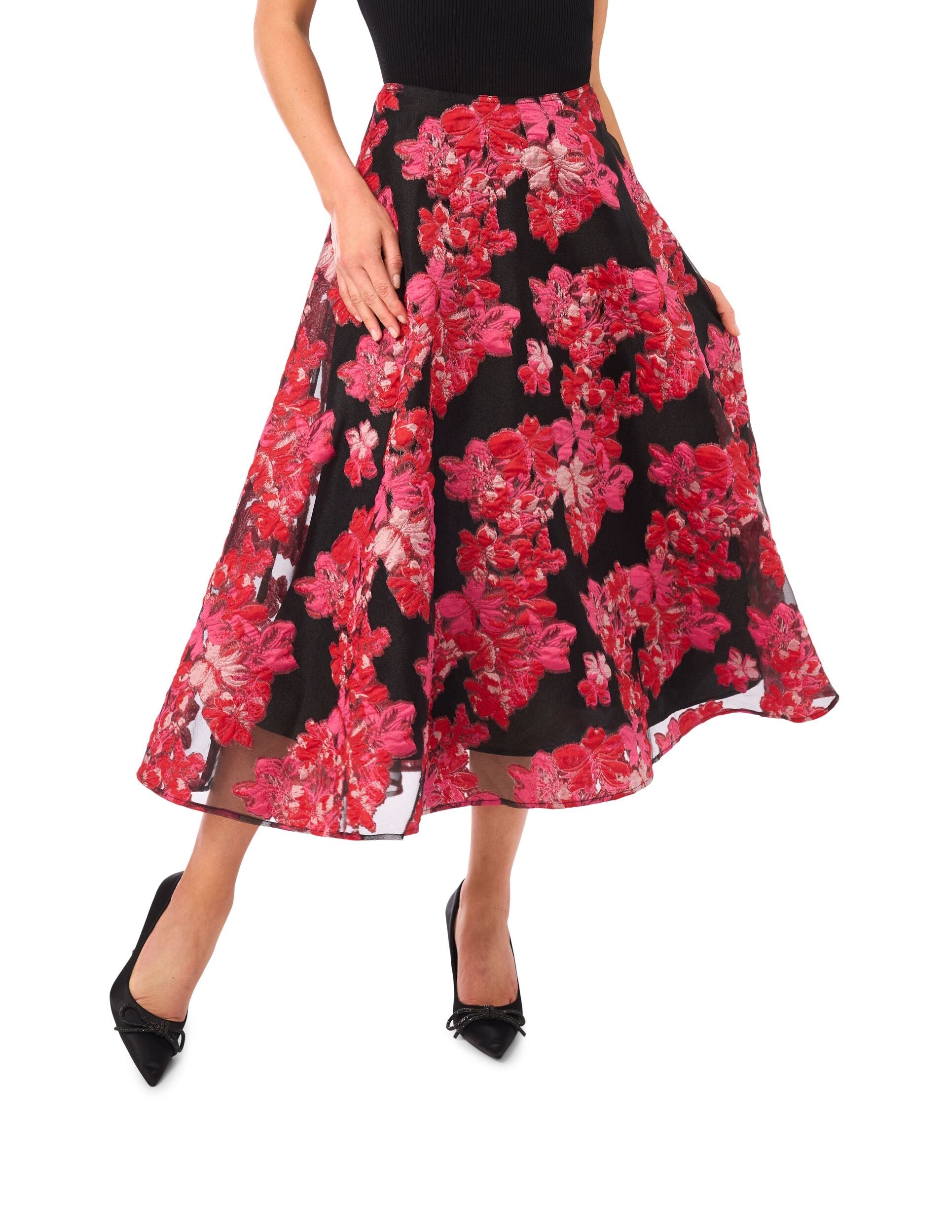 Women|Sale FIONA - Floral Brocade Midi Skirt - Ted Baker
