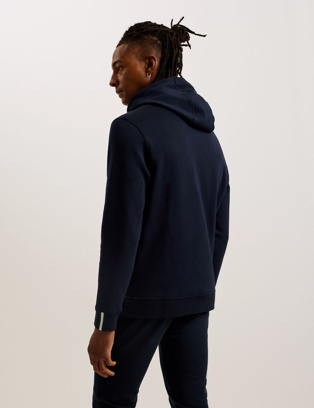 Women|Men DROTOW - Logo Detail Cotton Blend Hoodie - Ted Baker