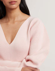 Women AMELYAA - Rib Sculpt Sleeve Sweater - Ted Baker