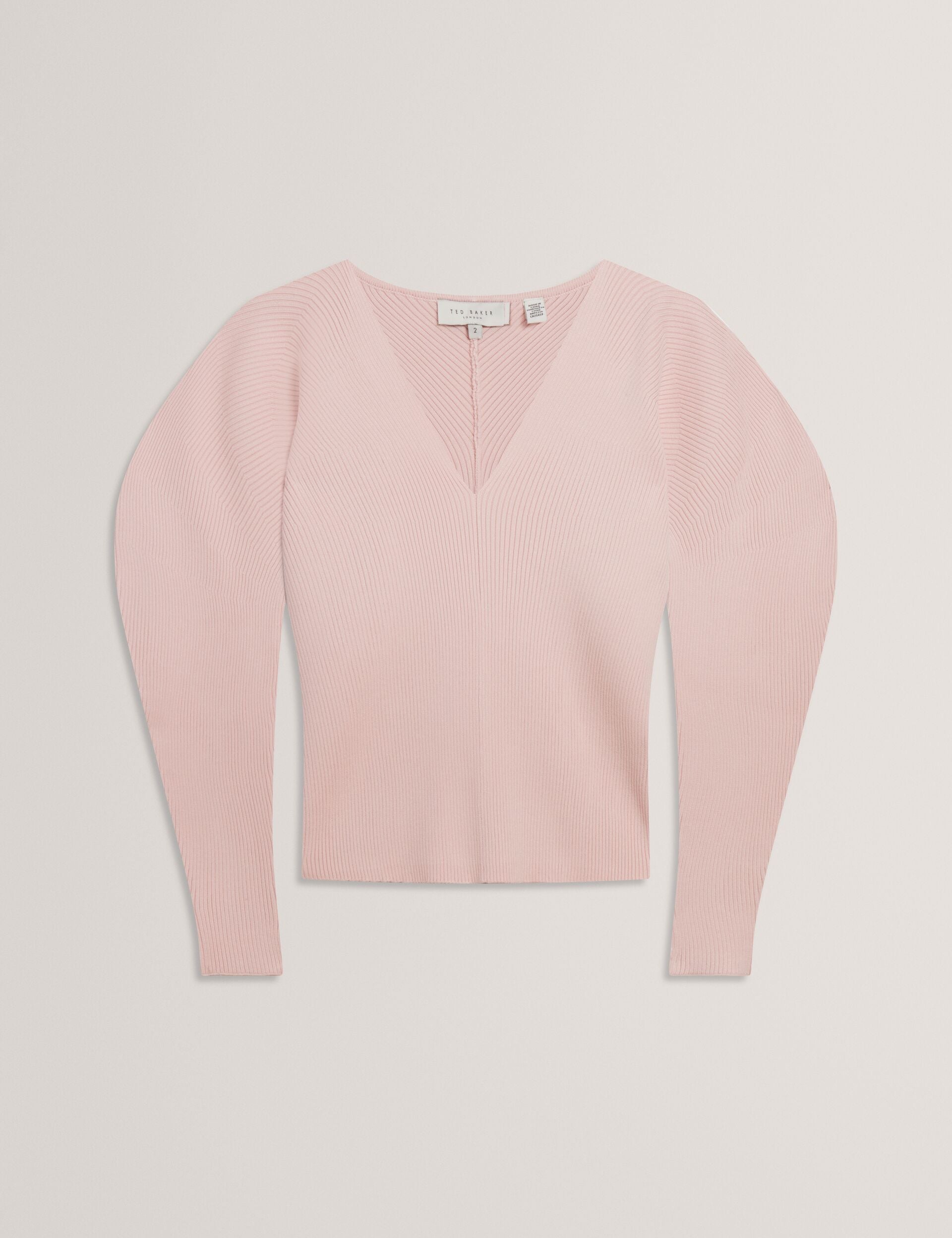 Women AMELYAA - Rib Sculpt Sleeve Sweater - Ted Baker
