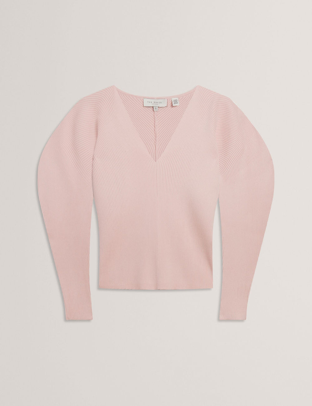 Women AMELYAA - Rib Sculpt Sleeve Sweater - Ted Baker