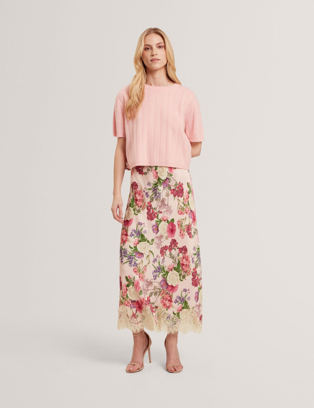 Women SHERRY - Cashmere Rib Pull Over Sweater - Ted Baker