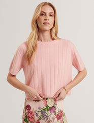 Women SHERRY - Cashmere Rib Pull Over Sweater - Ted Baker