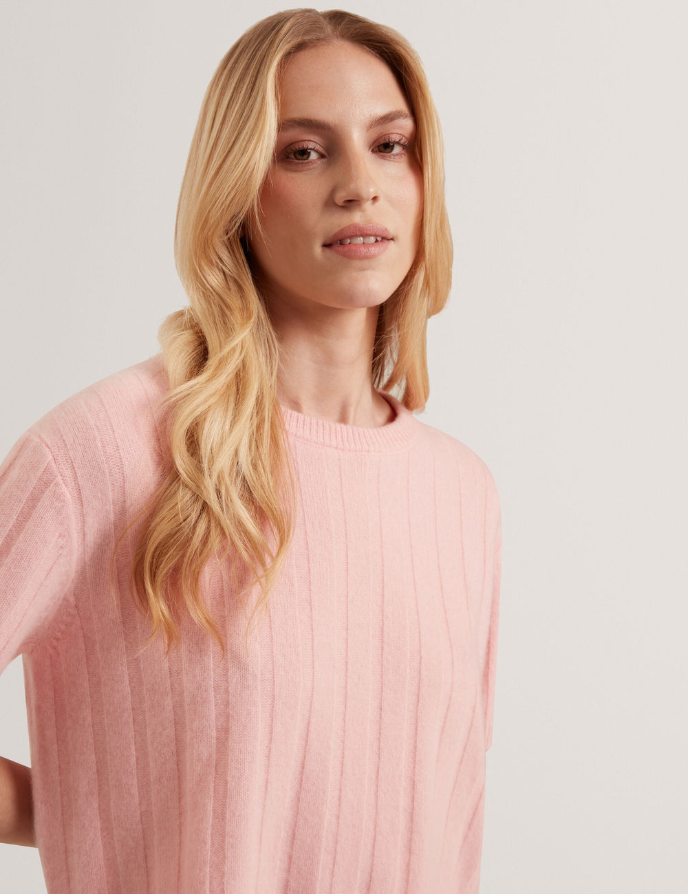 Women SHERRY - Cashmere Rib Pull Over Sweater - Ted Baker