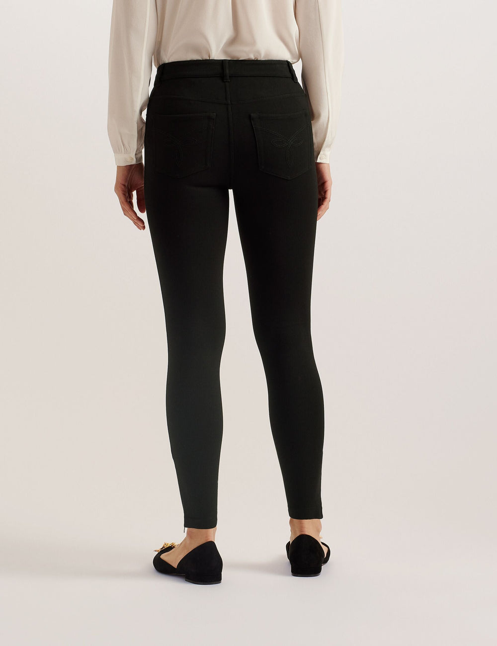 Women STRENTI - Skinny Fit Zip Cuff Jeggings - Ted Baker