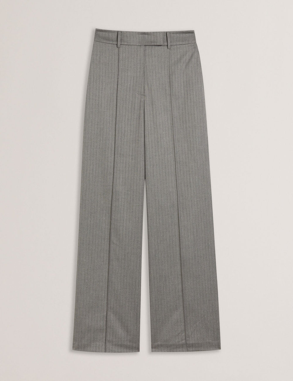 Women KOAT - Herringbone Wide Leg Tailored Trousers - Ted Baker