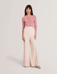 Women TRAGAT - Ultra Wide Leg Woven Tailored Trousers - Ted Baker