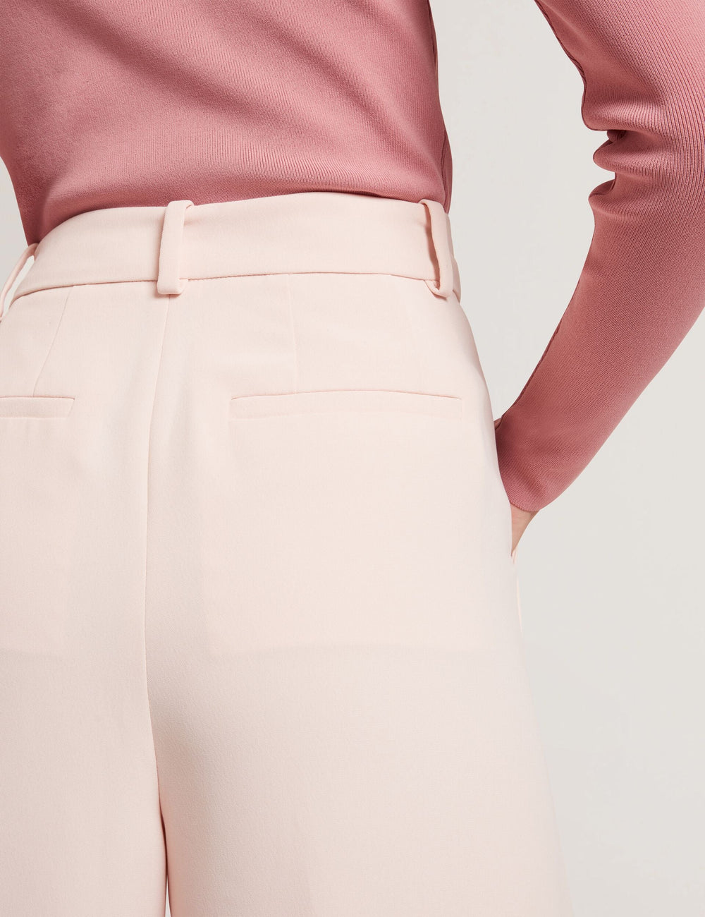 Women TRAGAT - Ultra Wide Leg Woven Tailored Trousers - Ted Baker
