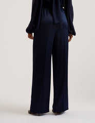 Women UMAIBO - Satin Wide Leg Drawstring Joggers - Ted Baker