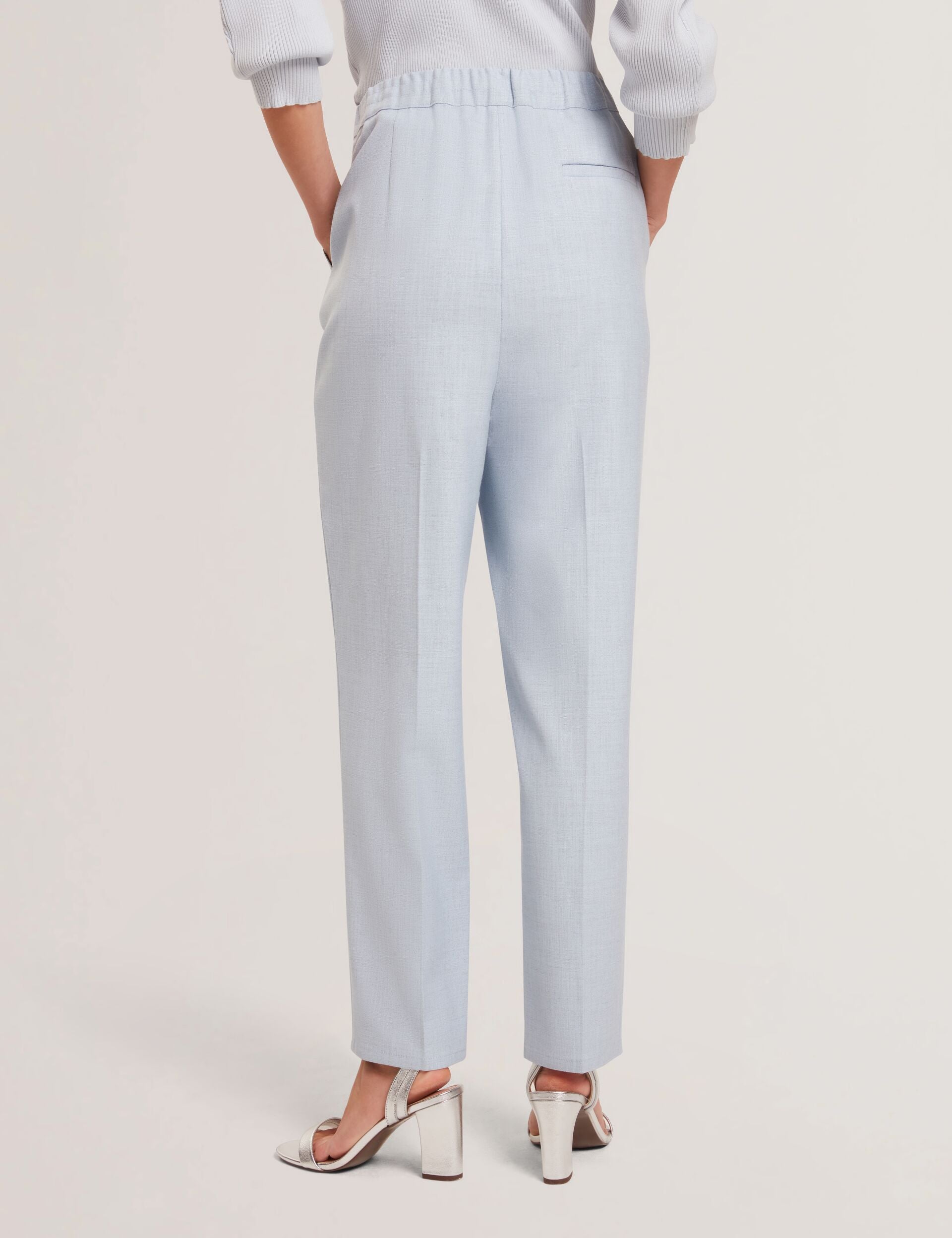 Women BALLIA - Elasticated Waist Tailored Tapered Trouser - Ted Baker