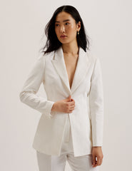 Women MUSUB - Tailored Jacket with Faux Pockets - Ted Baker