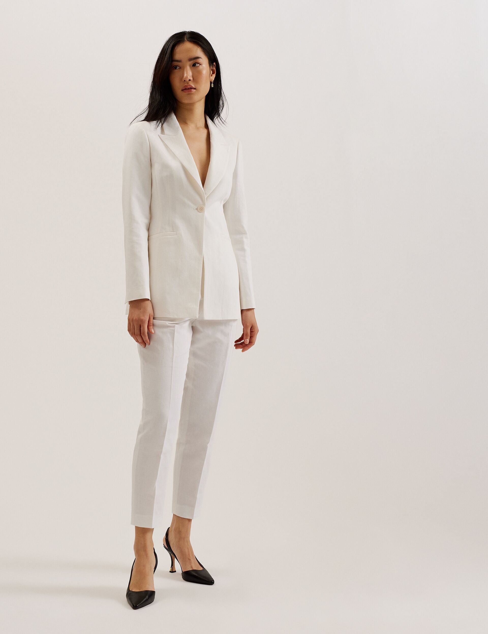 Women MUSUB - Tailored Jacket with Faux Pockets - Ted Baker