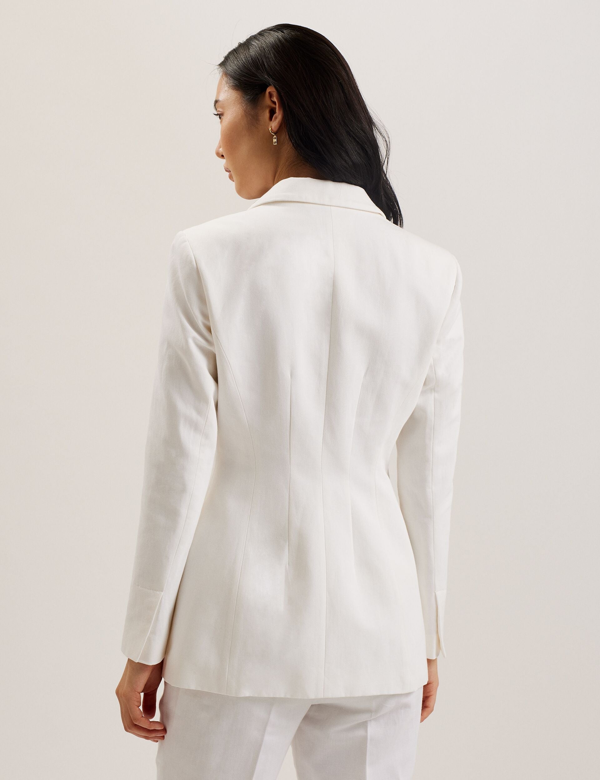 Women MUSUB - Tailored Jacket with Faux Pockets - Ted Baker