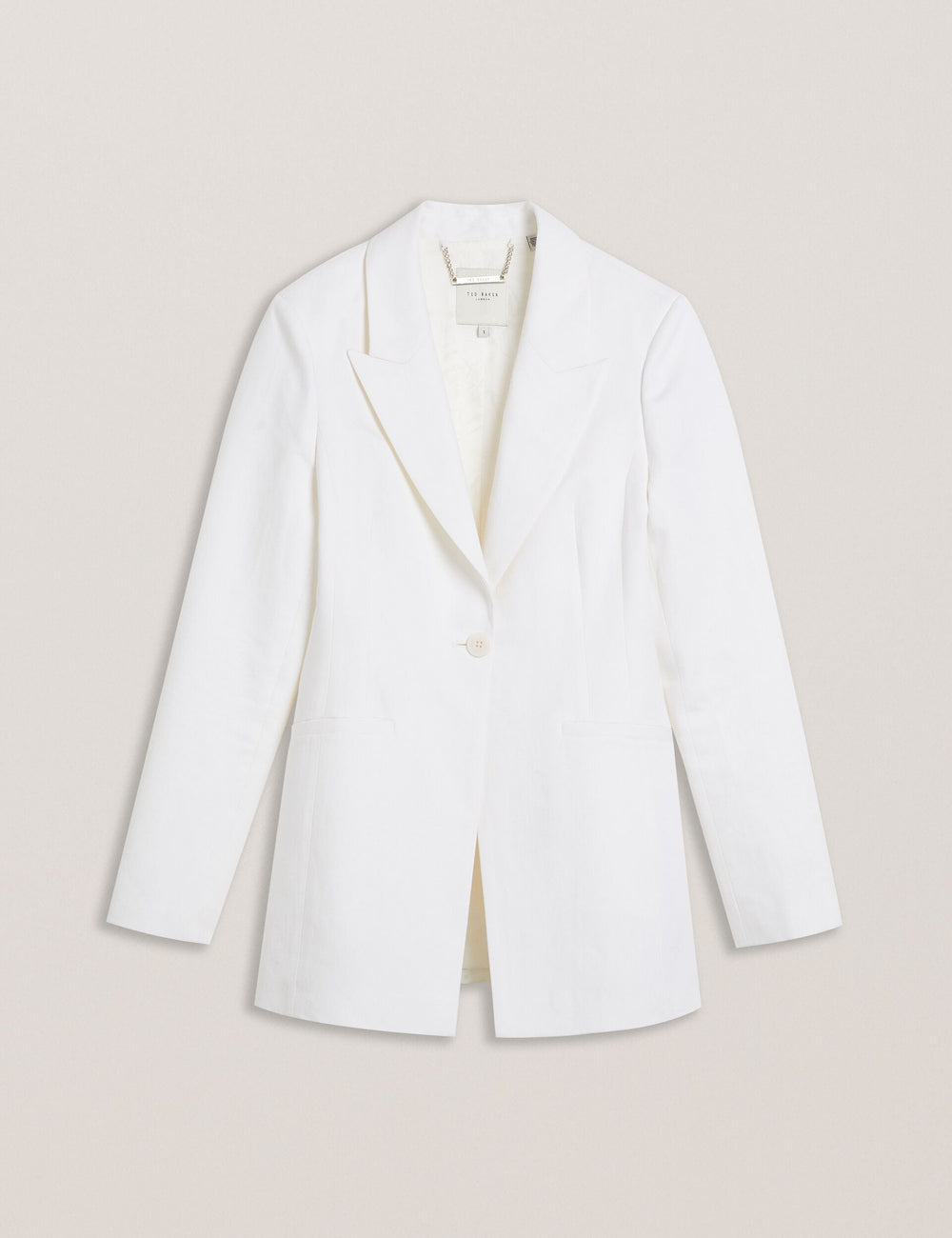 Women MUSUB - Tailored Jacket with Faux Pockets - Ted Baker
