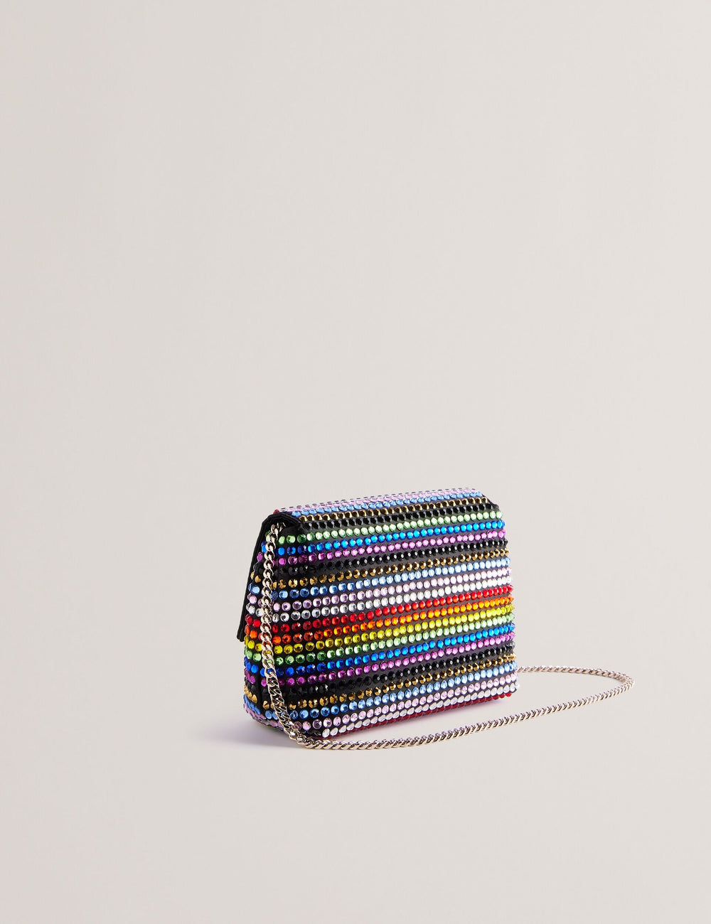 Women|Sale PRIDELA - Striped Crystal Mini Cross Body Bag - Ted Baker