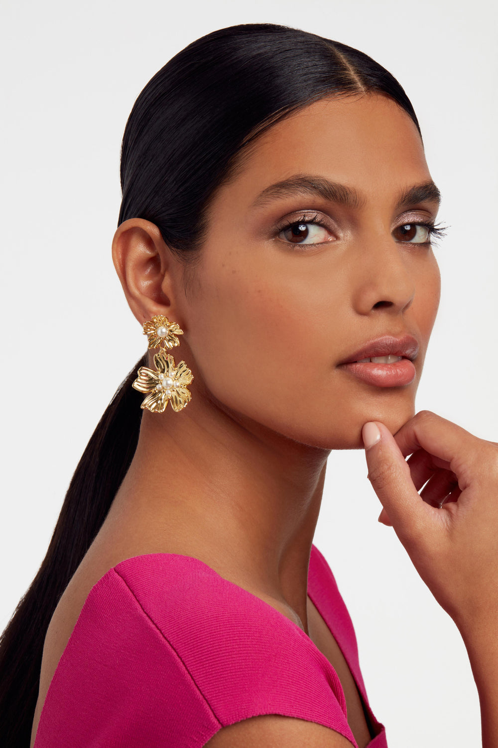 Women Petaria - Flower Statement Drop Earrings - Ted Baker