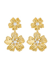 Women Petaria - Flower Statement Drop Earrings - Ted Baker