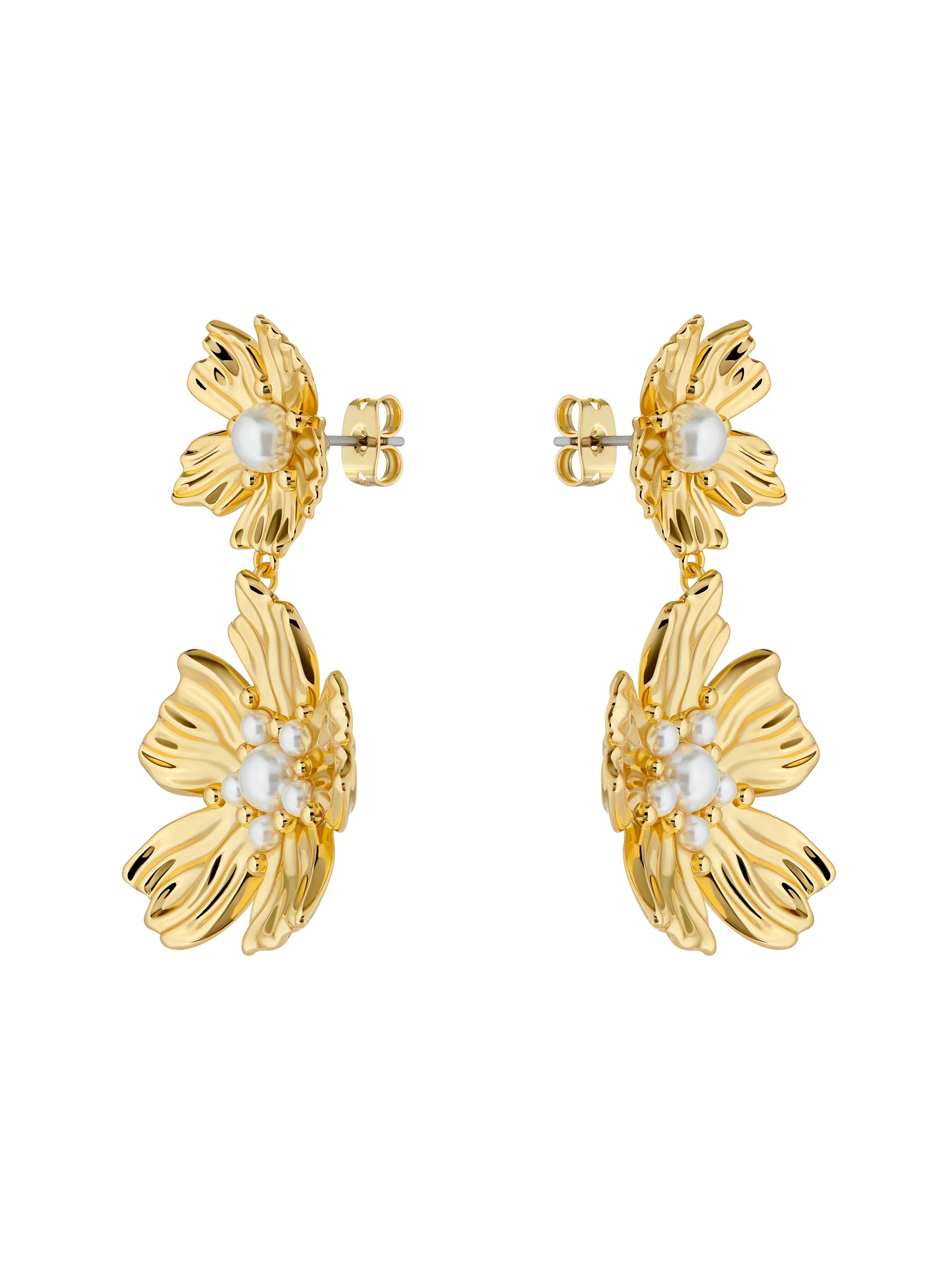Women Petaria - Flower Statement Drop Earrings - Ted Baker