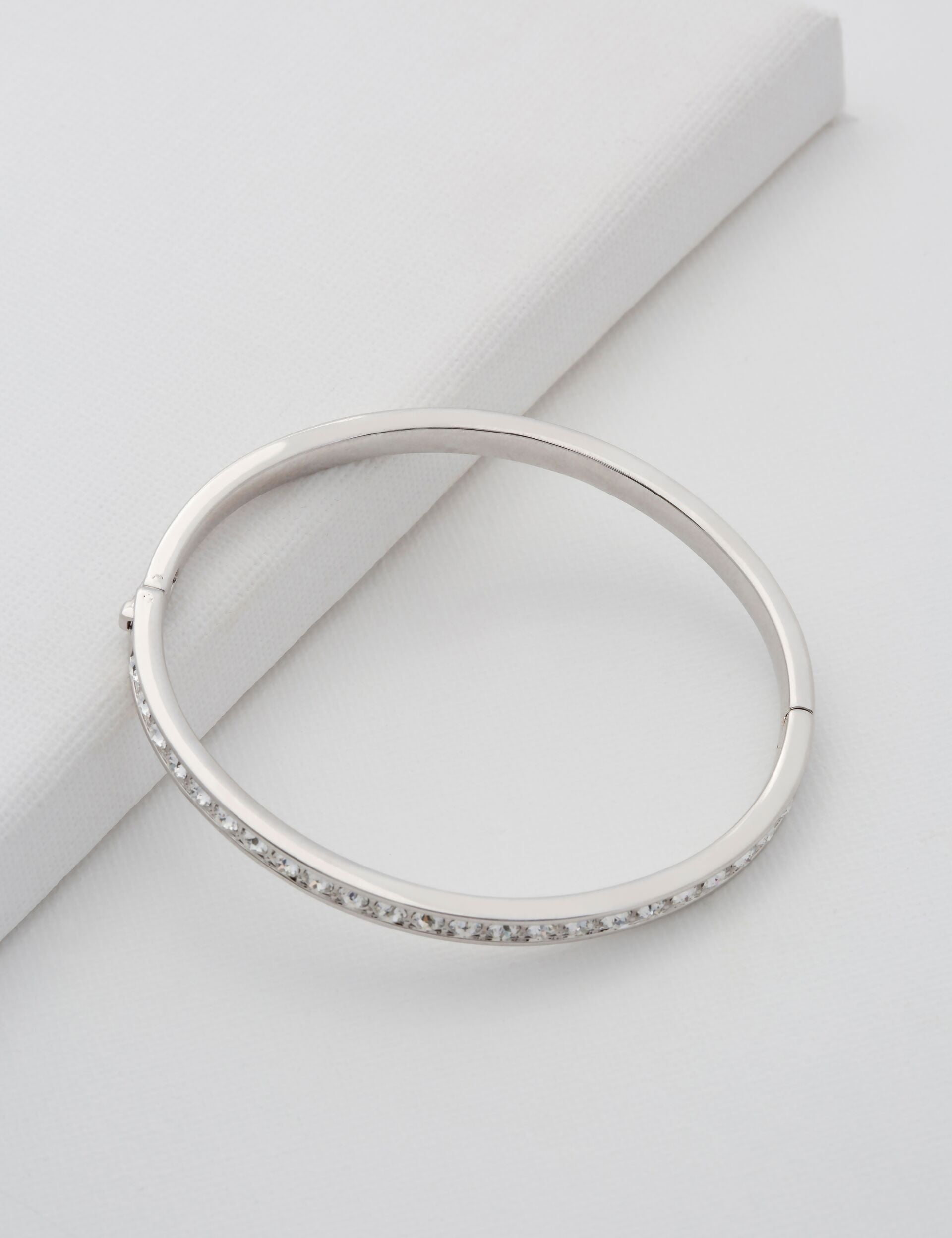 Women CLEMARA - Crystal Hinge Bangle Bracelet - Ted Baker