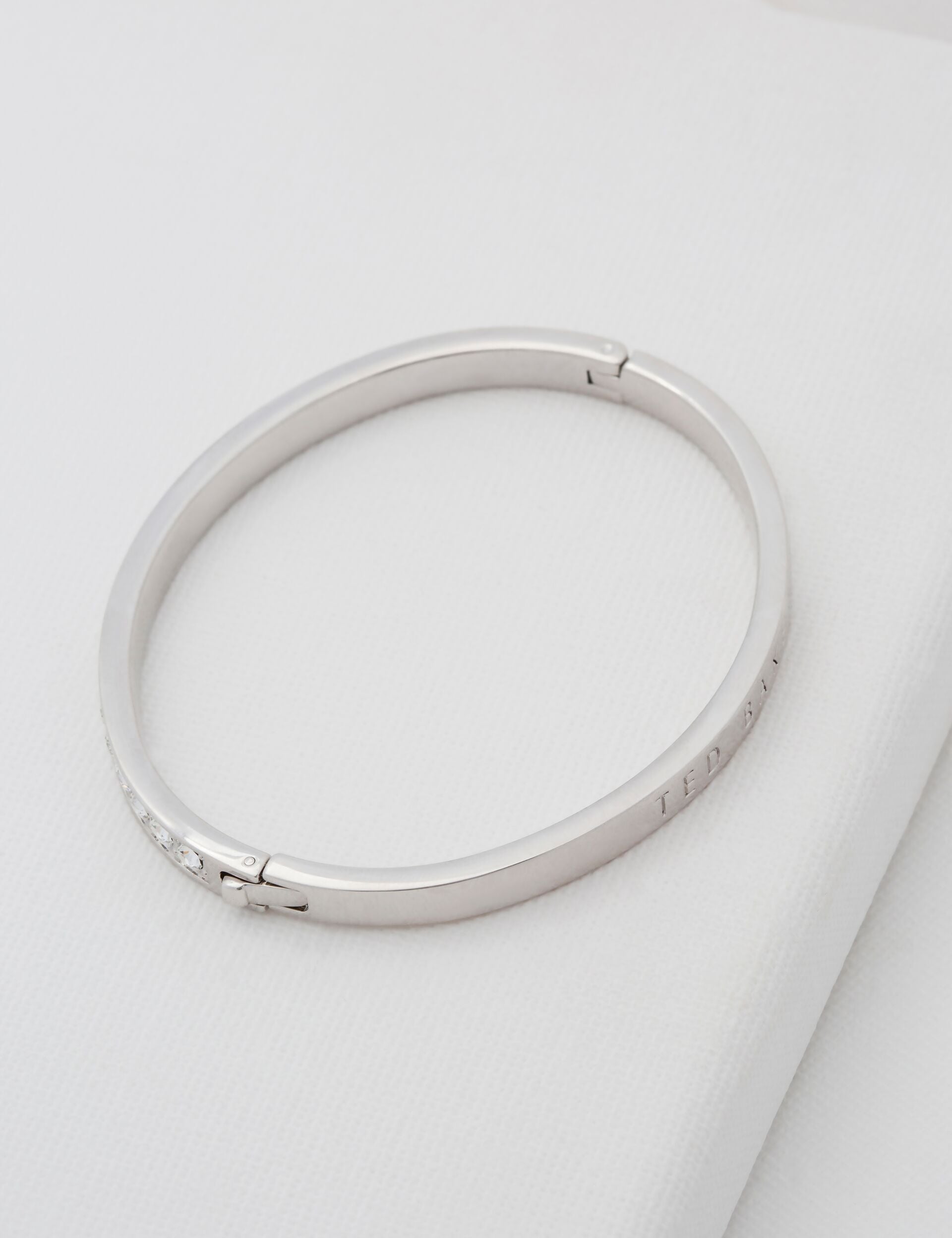 Women CLEMARA - Crystal Hinge Bangle Bracelet - Ted Baker