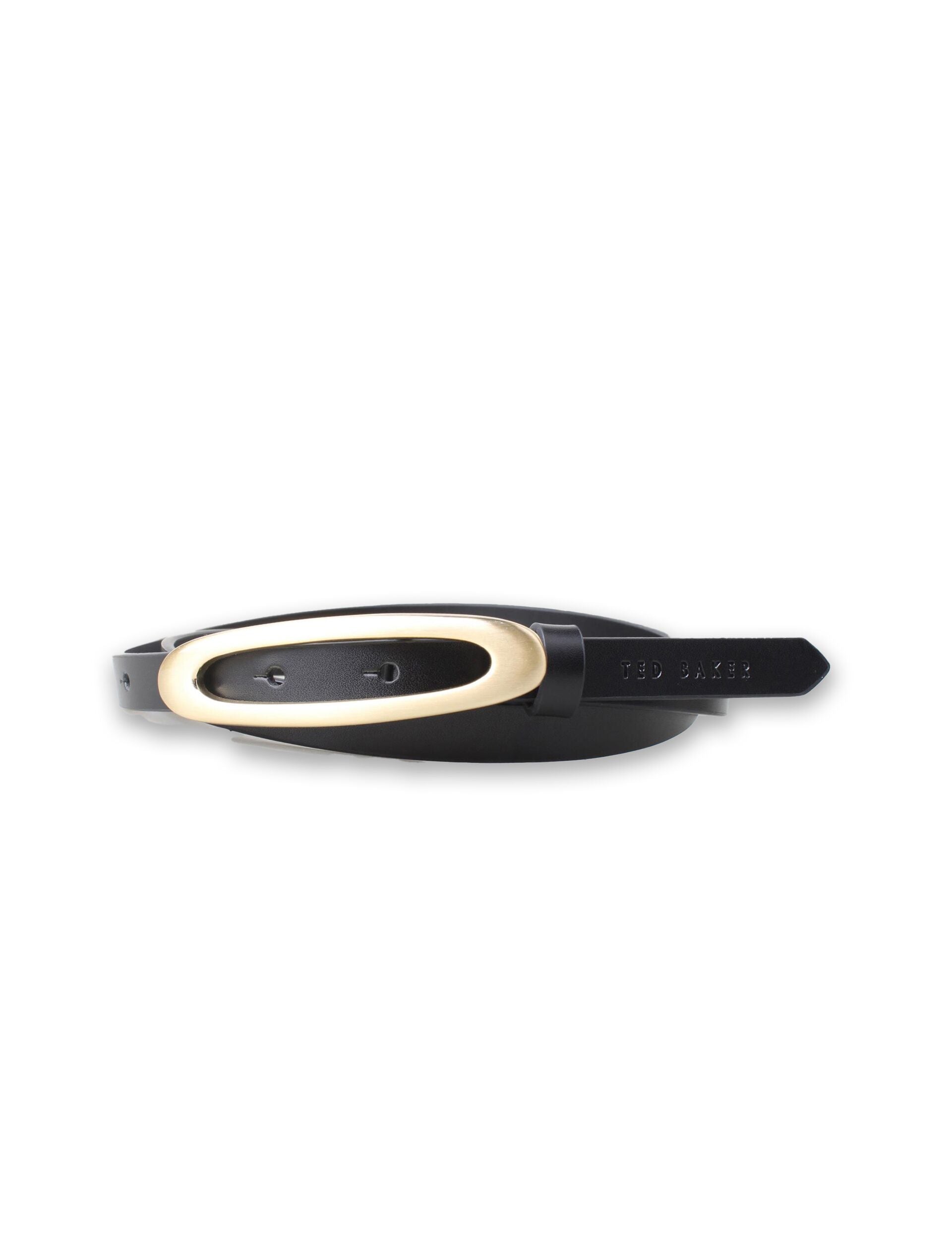 Women OVALAA - Smooth Narrow Belt - Ted Baker