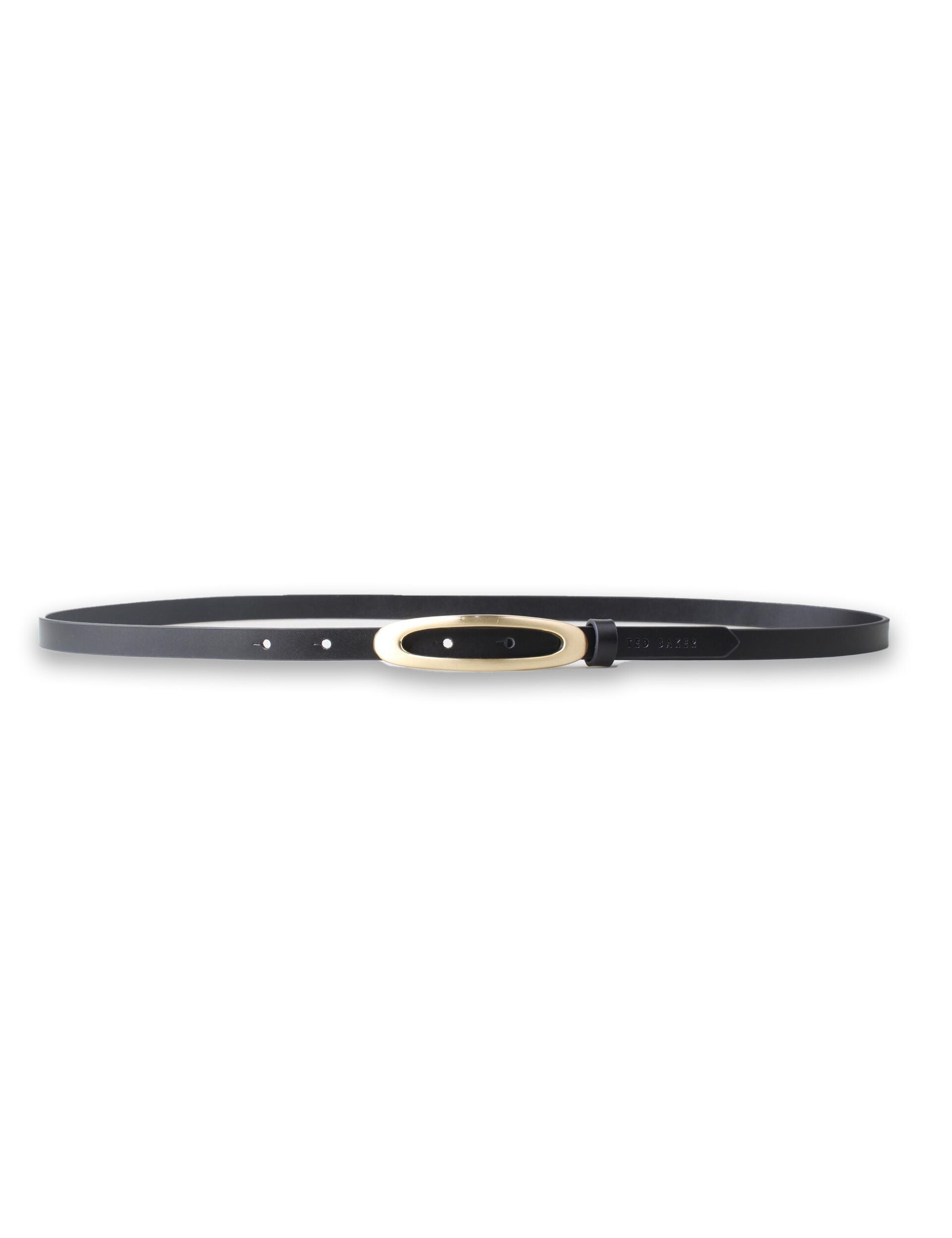 Women OVALAA - Smooth Narrow Belt - Ted Baker