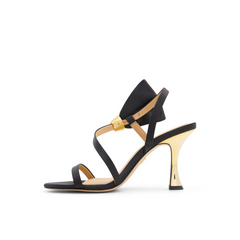 Women BELLE - Bow Embellishment Satin Heeled Sandals - Ted Baker