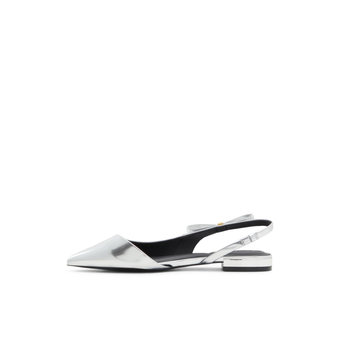 Women JANE BOW - Bow Detail Slingback Leather Ballet Flats - Ted Baker