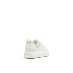 Women ADISON - Metallic Detail Leather Platform Sneakers - Ted Baker