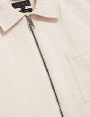 Men|Sale THOVA Textured Quilt Zip-Through Overshirt - Ted Baker