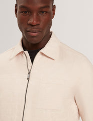 Men|Sale THOVA Textured Quilt Zip-Through Overshirt - Ted Baker