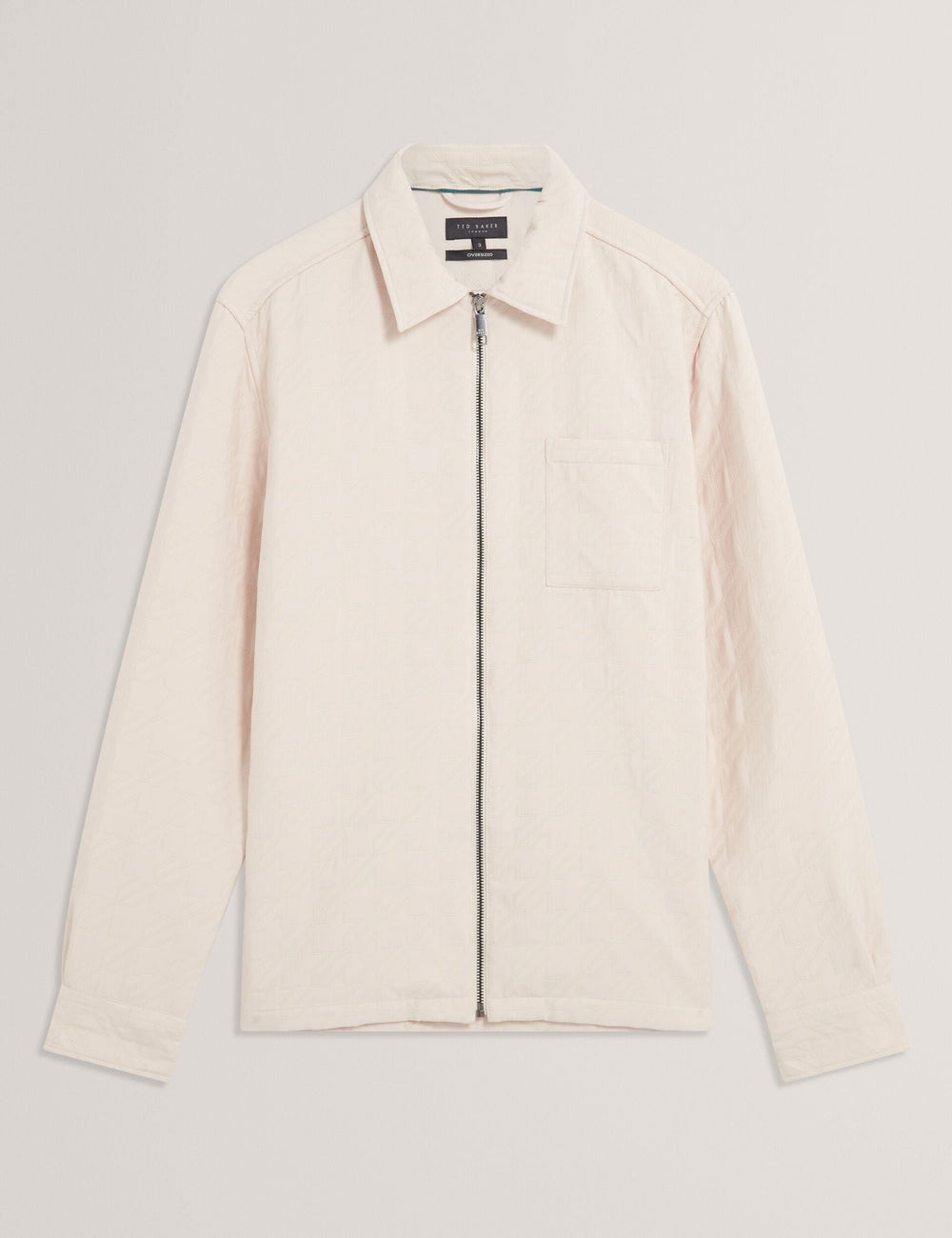 Men|Sale THOVA Textured Quilt Zip-Through Overshirt - Ted Baker