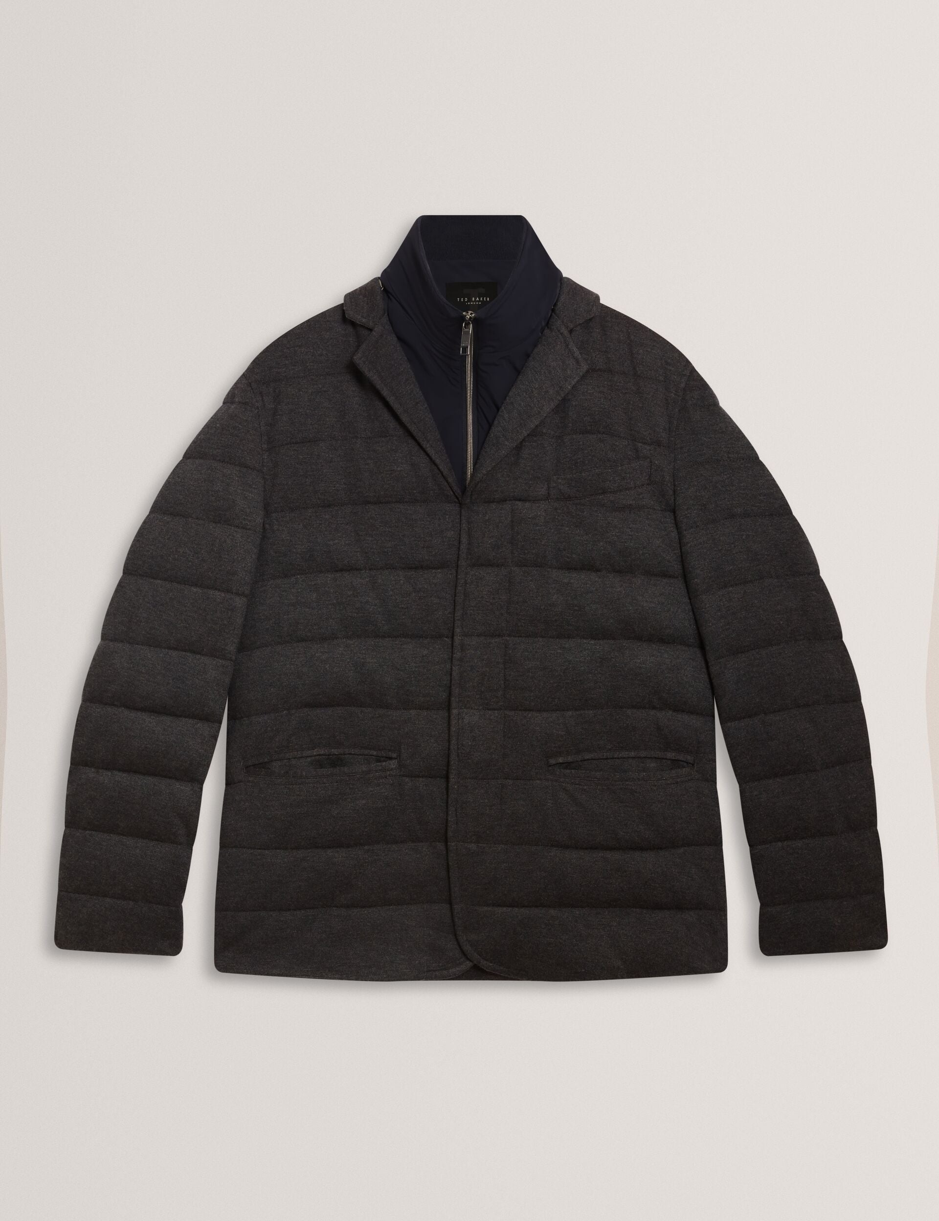 Men|Sale GEROME Quilted Blazer With High Neck Liner - Ted Baker