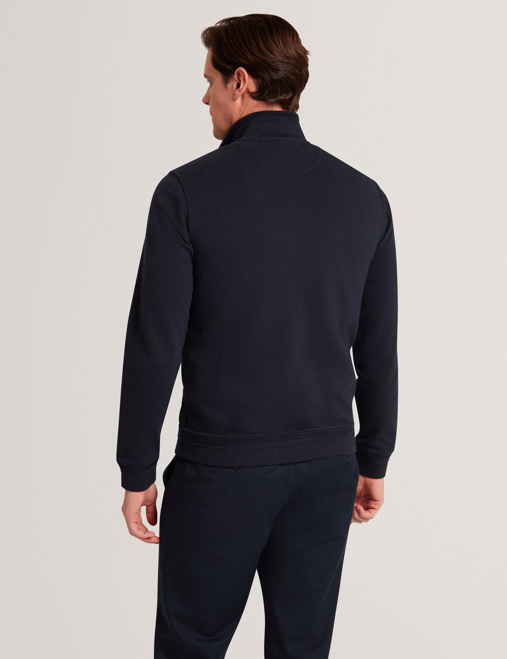 Men|Sale DURANO Quilted Front Zip-Through Knit Jacket - Ted Baker
